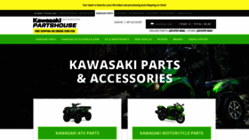 What Kawasakipartshouse.com website looked like in 2020 (3 years ago)
