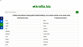 What Krafta.cc website looked like in 2020 (3 years ago)