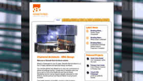 What Krarchitects.co.uk website looked like in 2020 (3 years ago)