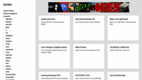 What Kkara.com website looked like in 2020 (3 years ago)
