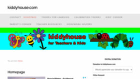 What Kiddyhouse.com website looked like in 2020 (4 years ago)