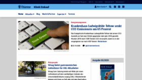 What Klinik-einkauf.de website looked like in 2020 (3 years ago)