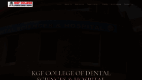 What Kgfdental.com website looked like in 2020 (3 years ago)