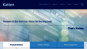 What Kattenlaw.com website looked like in 2020 (3 years ago)