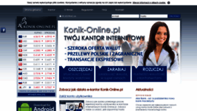 What Konik-online.pl website looked like in 2020 (3 years ago)