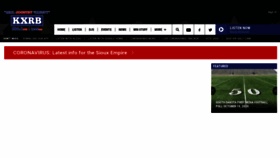 What Kxrb.com website looked like in 2020 (3 years ago)