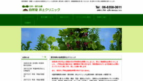 What Kanpo-inoue.com website looked like in 2020 (5 years ago)