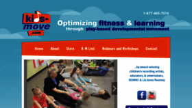 What Kids-move.com website looked like in 2020 (3 years ago)