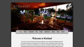What Kurland.co.za website looked like in 2020 (3 years ago)