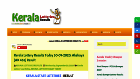 What Keralalotteriesresults.in website looked like in 2020 (5 years ago)