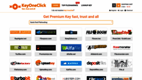 What Keyoneclick.com website looked like in 2020 (3 years ago)