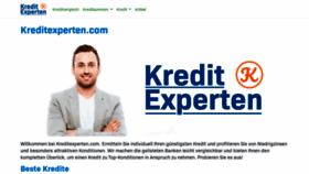 What Kreditexperten.com website looked like in 2020 (3 years ago)