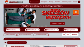 What Kabaretowebilety.pl website looked like in 2020 (3 years ago)