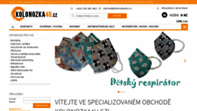 What Kolonozka4u.cz website looked like in 2020 (3 years ago)