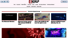 What Kxlf.com website looked like in 2020 (3 years ago)