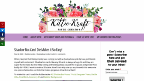 What Kittiekraft.com website looked like in 2020 (3 years ago)