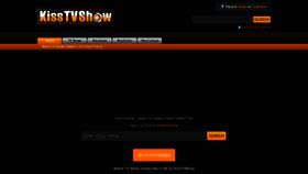 What Kisstvshow.ru website looked like in 2020 (3 years ago)