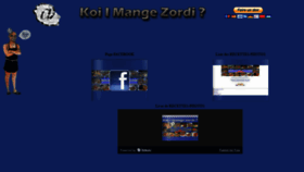 What Koiimangezordi.re website looked like in 2020 (3 years ago)