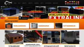 What Konstal-garazs.hu website looked like in 2020 (3 years ago)
