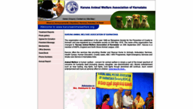 What Karunaanimalwelfare.org website looked like in 2020 (3 years ago)