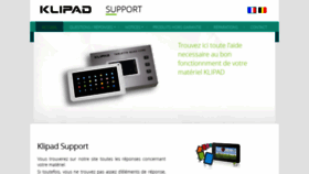 What Klipad-support.com website looked like in 2020 (3 years ago)