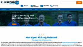 What Kluiszorg.nl website looked like in 2020 (3 years ago)