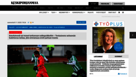 What Keskipohjanmaa.fi website looked like in 2020 (3 years ago)