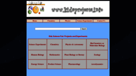 What Kidsprojects.info website looked like in 2020 (3 years ago)