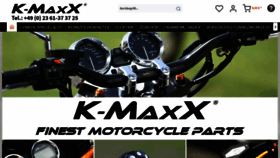 What Kmaxx-moto.de website looked like in 2020 (3 years ago)
