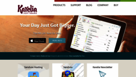 What Karelia.com website looked like in 2020 (3 years ago)
