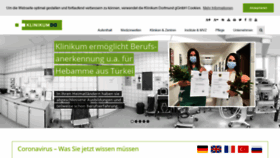 What Klinikumdo.de website looked like in 2020 (3 years ago)
