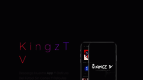 What Kingztv.com website looked like in 2020 (3 years ago)