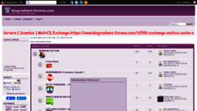 What Kingreshare-forums.com website looked like in 2020 (3 years ago)
