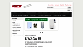 What Kormet.pl website looked like in 2020 (3 years ago)