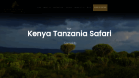 What Kenyatanzaniasafari.com website looked like in 2020 (3 years ago)