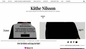 What Kathe.nu website looked like in 2020 (3 years ago)