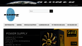 What Kloner.es website looked like in 2020 (3 years ago)