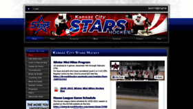 What Kcstarshockey.com website looked like in 2020 (5 years ago)