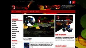 What Koi.no website looked like in 2020 (3 years ago)