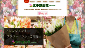 What Kitakouji.co.jp website looked like in 2020 (3 years ago)