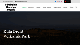 What Kulasalihligeopark.com website looked like in 2020 (3 years ago)