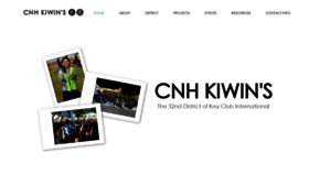 What Kiwins.org website looked like in 2020 (4 years ago)