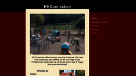 What K9connectiononline.com website looked like in 2020 (3 years ago)