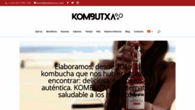 What Kombutxa.cat website looked like in 2020 (3 years ago)