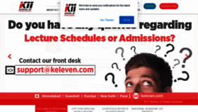 What Keleven.com website looked like in 2020 (3 years ago)