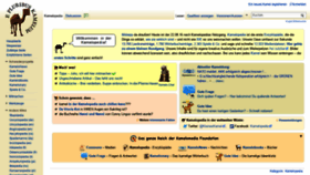 What Kamelopedia.net website looked like in 2020 (3 years ago)