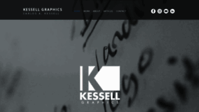 What Kessellgraphics.com website looked like in 2020 (3 years ago)