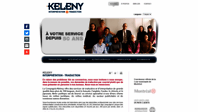 What Keleny.com website looked like in 2020 (3 years ago)