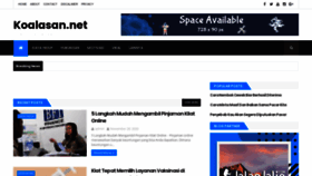 What Koalasan.net website looked like in 2020 (3 years ago)