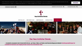 What Kirchliche-dienste.de website looked like in 2020 (3 years ago)